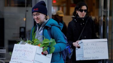 La condena al cierre de la agencia de ayuda USAID ordenado por Trump y que unió a Obama y a Bush