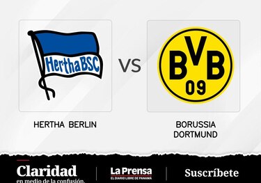 Hertha Berlín podría cosechar cinco invictos tras el encuentro con Borussia Dortmund