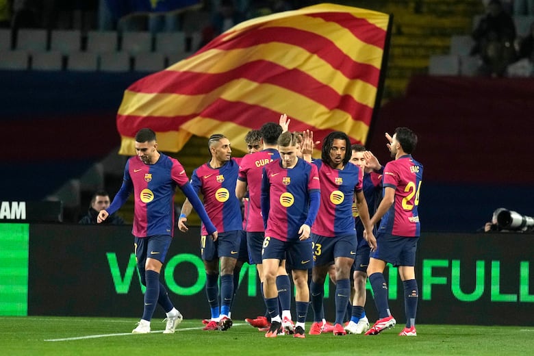 7-1. El Barcelona recupera el pulso en LaLiga con una exhibición