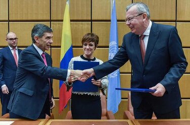 Naciones Unidas y Colombia firman acuerdo para luchar contra cultivo de coca