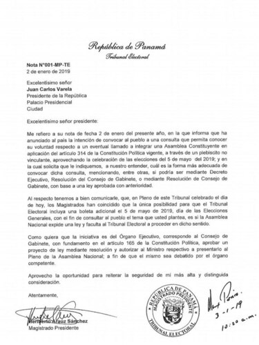 Constituyente requiere una ley, argumenta el Tribunal Electoral