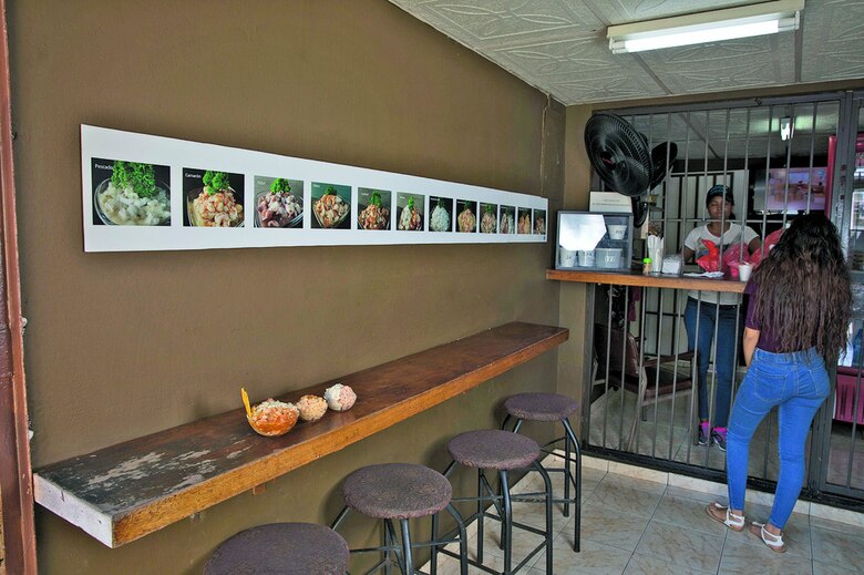 Para el calor, ceviche y cerveza