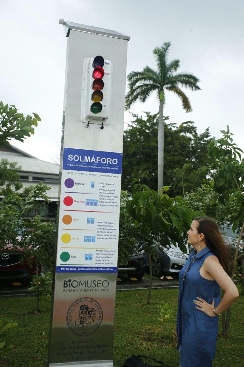 Inauguran solmáforo en las instalaciones del Biomuseo