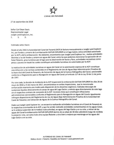 Turismo en aguas del Canal genera conflicto