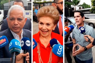 Mireya Moscoso: ‘Hay que buscar los votos para esta alianza’; la expresidenta se reúne con Roux y Blandón