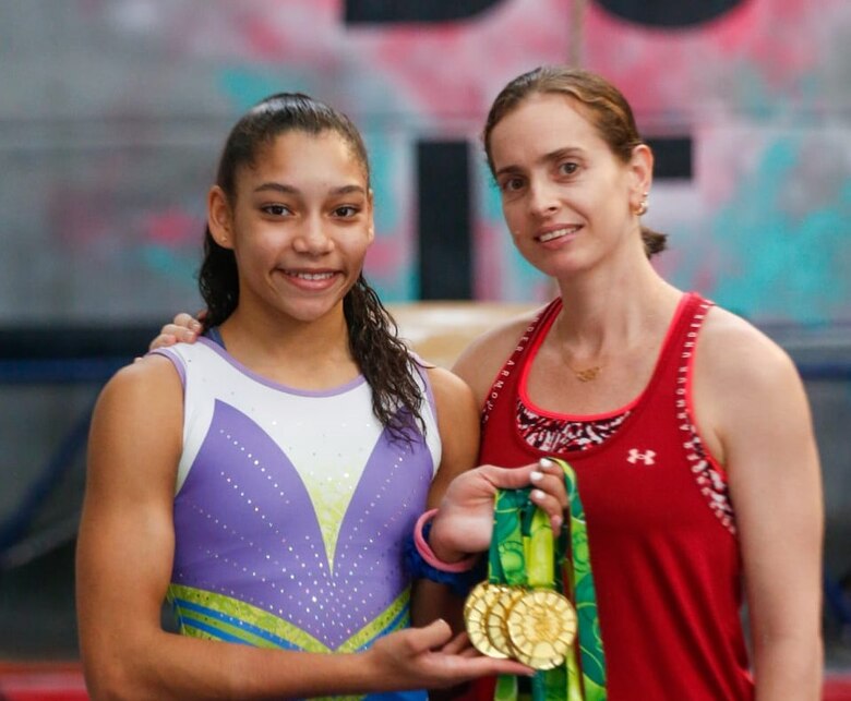 Alyiah Lide, la promesa de la gimnasia panameña