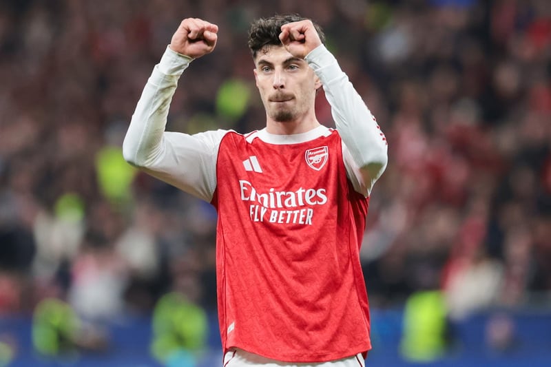 Arsenal rescata empate ante Leverkusen con penal de Havertz