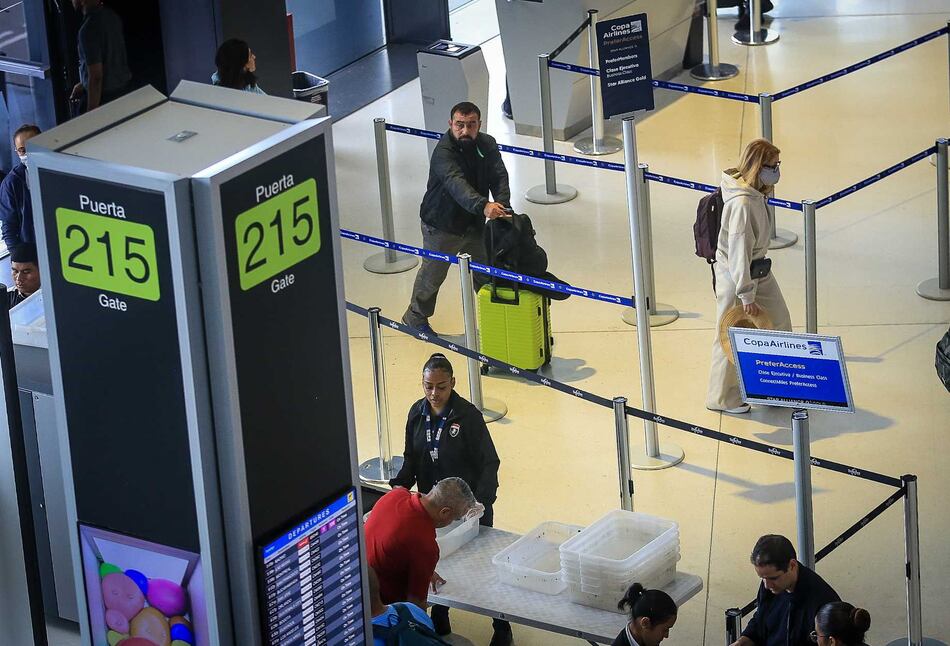 Movimiento de pasajeros en el Aeropuerto de Tocumen se redujo 5.08% en enero
