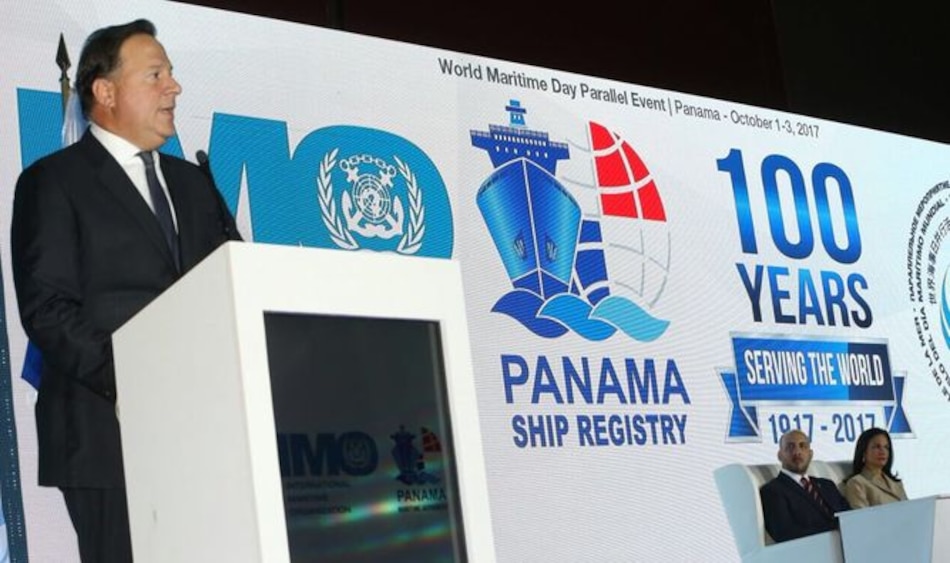 Panamá conmemora 100 años del registro de naves