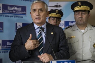 Guatemala: Crean comisión sobre retiro inmunidad al presidente Otto Pérez Molina
