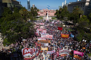Sindicatos y organizaciones sociales marcharán este miércoles contra las reformas de Javier Milei