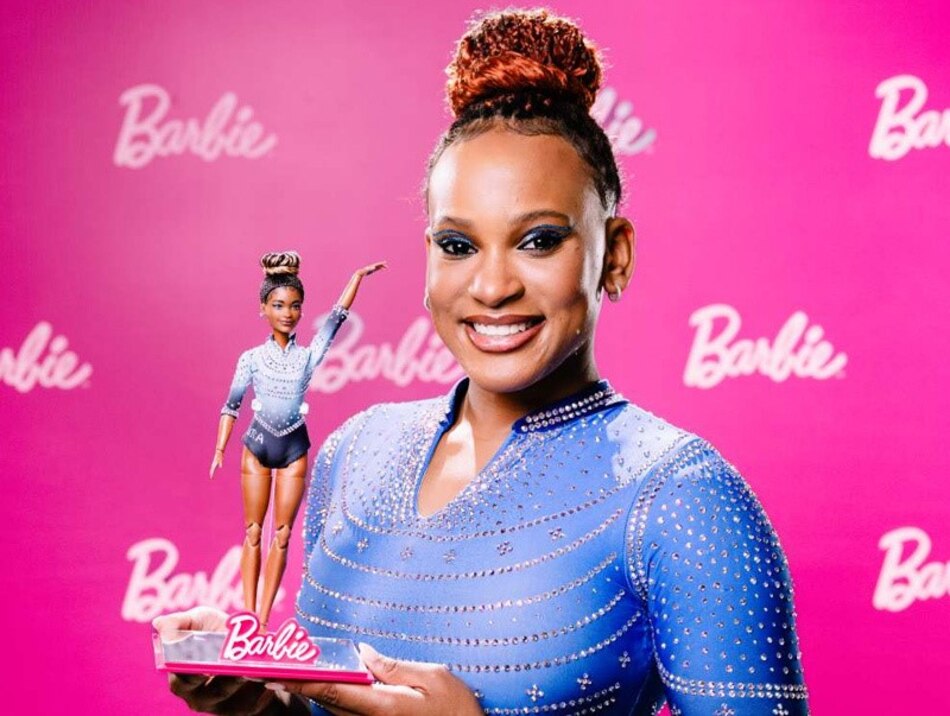 Así es la muñeca Barbie inspirada en la gimnasta brasileña Rebeca Andrade