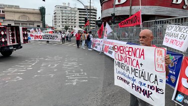 Nuevas protestas ciudadanas en rechazo al contrato minero