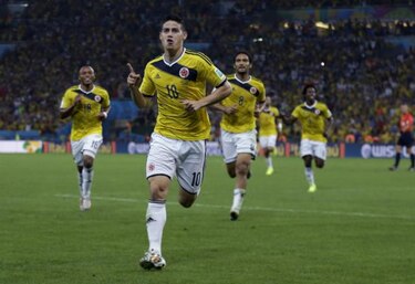 Colombia vence a Uruguay y pasa a cuartos de final