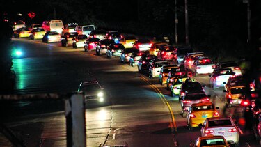Hasta dos horas para cruzar el puente de las Américas