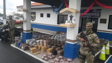 Los Santos: juez decreta detención provisional para cinco colombianos por caso de droga