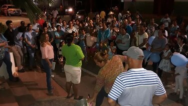Residentes de Parita efectúan protesta nocturna por falta de agua