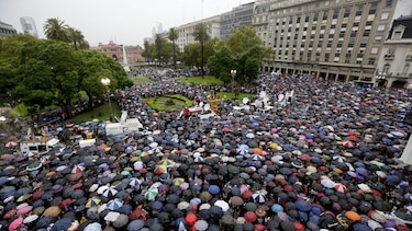Marcha por Nisman tras un mes de su muerte