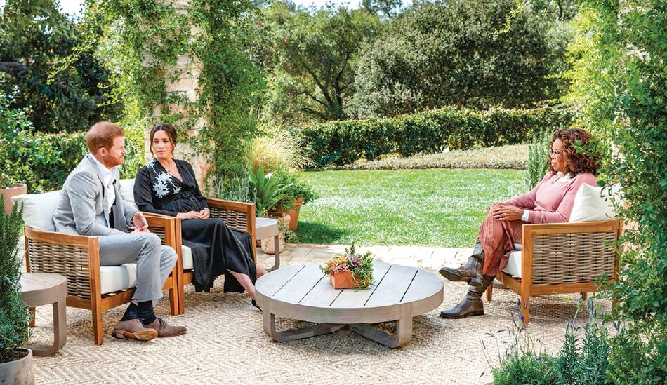 Meghan Markle, Enrique y la entrevista con Oprah Winfrey