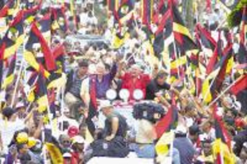 '¡Voy a ganar, carajo!', sentencia G. Endara