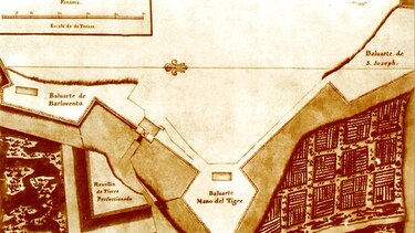 Una fortaleza en forma de diamante