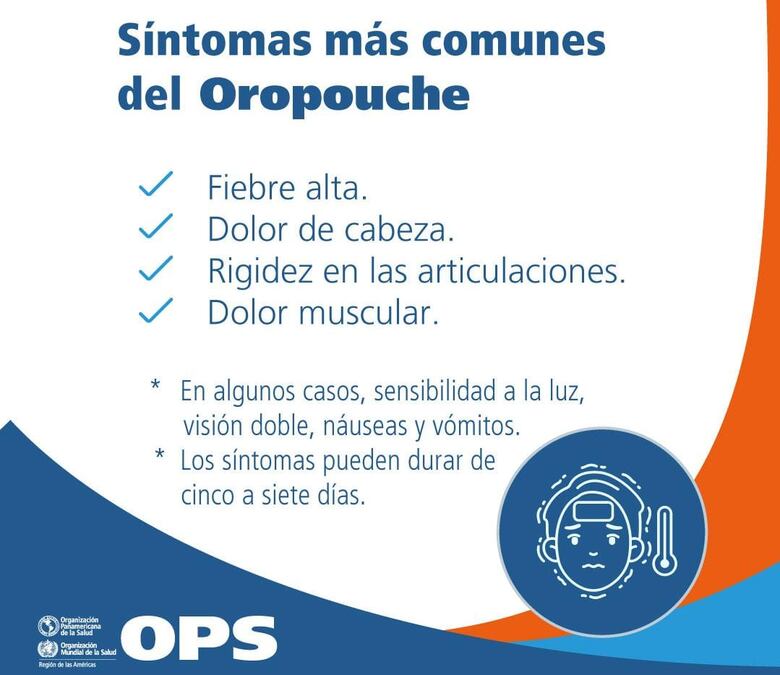 Panamá y Brasil lideran los casos de oropouche en las Américas en 2025