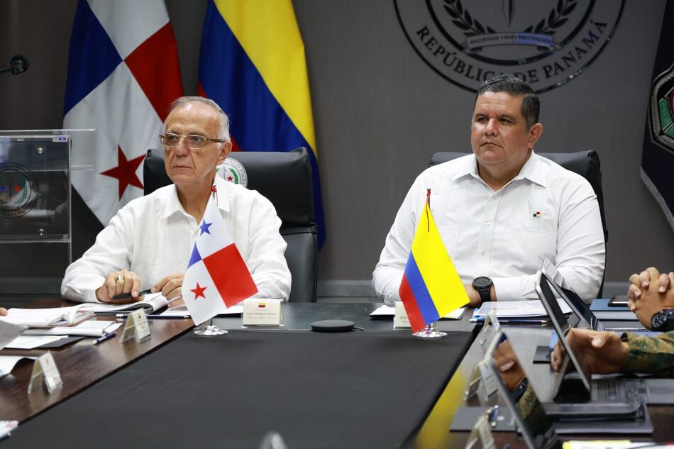 Panamá y Colombia coordinan acciones para fortalecer la seguridad en la frontera
