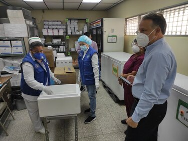 Minsa: se inmunizó a todo el personal sanitario en Chiriquí