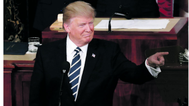 Trump reafirma políticas
