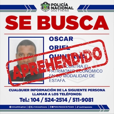 Capturan a uno de los más buscados por estafa en Juan Díaz