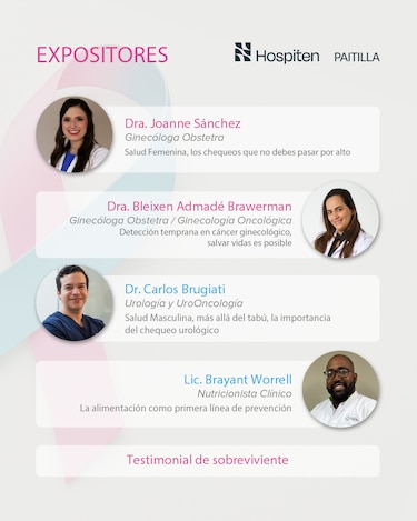 Hospiten Paitilla realizará evento Pink & Blue, Be Brave: Dos colores, juntos por la detección temprana