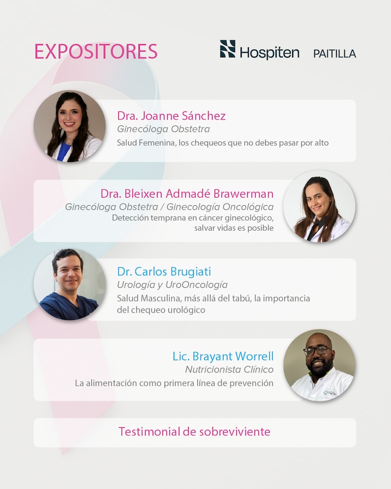 Hospiten Paitilla realizará evento Pink & Blue, Be Brave: Dos colores, juntos por la detección temprana