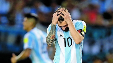Argentina apela suspensión de cuatro partidos a Messi