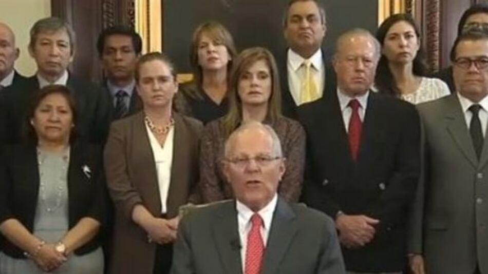 Pedro Pablo Kuczynski renuncia a la presidencia de Perú