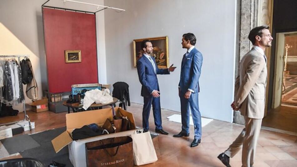 En la Versalles de Italia, Stefano Ricci lanzó su nueva colección de moda