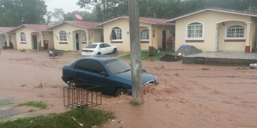 Al menos 143 viviendas afectadas por inundaciones en Panamá Oeste y Veraguas
