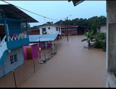 Más de 2 mil personas afectadas por las inundaciones en Sambú y Jaqué