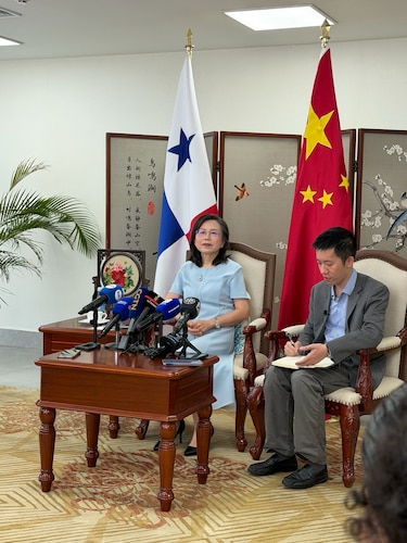 Embajadora china afirma que Pekín no aceptará una oficina de Taiwán en Panamá