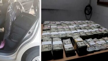 Decomisan más de 2 millones de dólares; hay tres aprehendidos