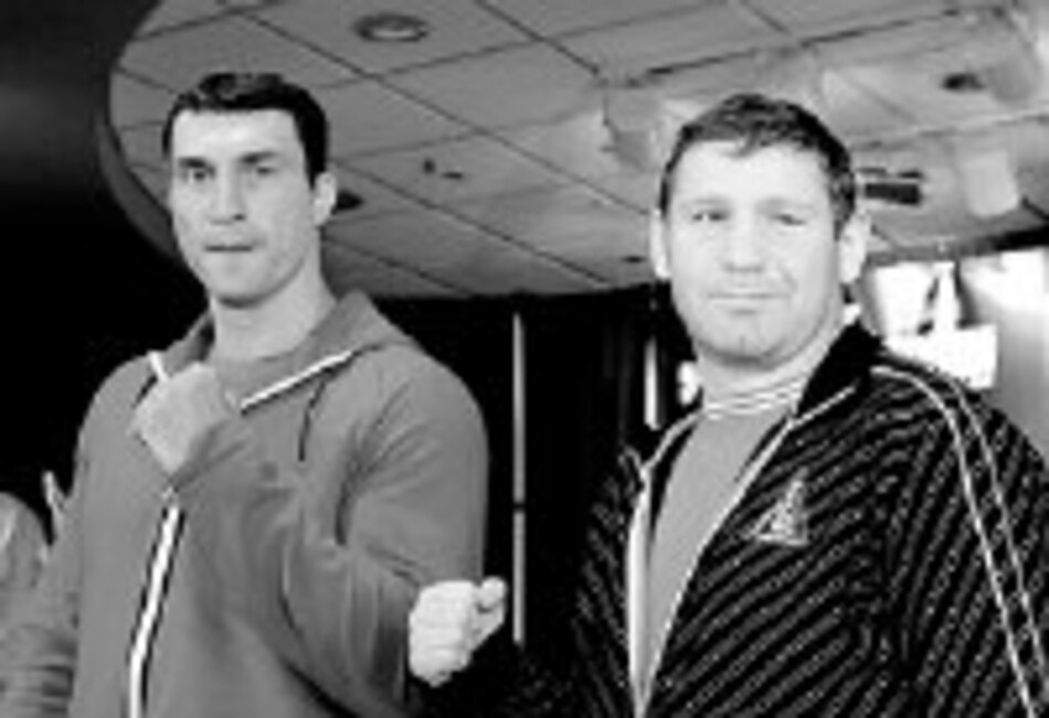 Klitschko e Ibragimov están listos