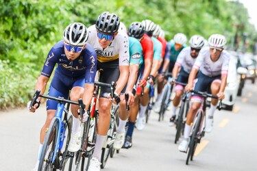 El panameño David de Jesús Díaz Falconet ganó la primera etapa de la Vuelta a Chiriquí