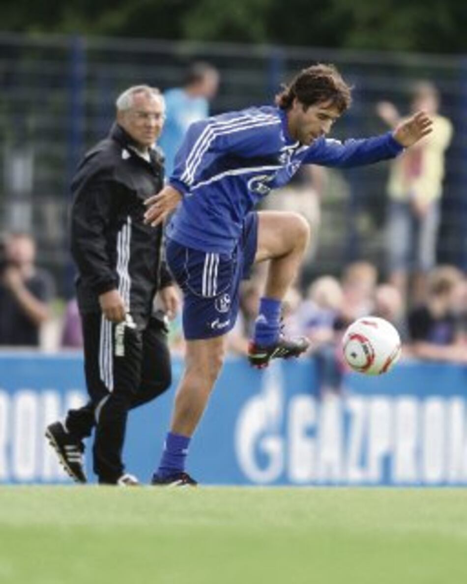 Raúl, la estrella del Schalke 04