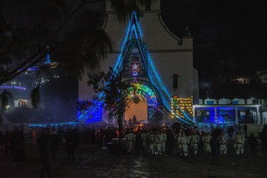 Indígenas celebran Navidad en el sur de México con un culto a la agricultura y naturaleza