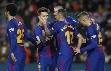 Barcelona y Sevilla cumplen en Copa del Rey; sorprenden a Real Sociedad