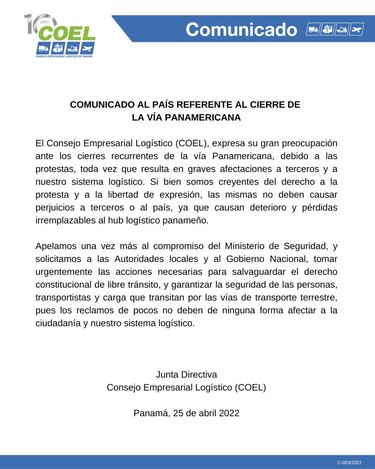 Gremios alertan que los constantes cierres de vías afectan la reactivación económica