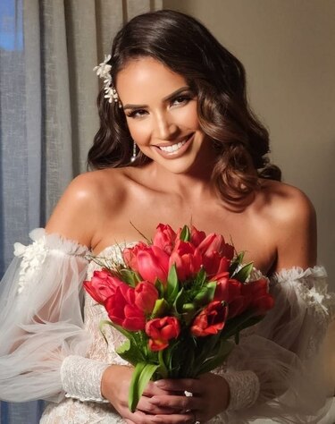 Sheldry Saéz se casó por lo civil este fin de semana