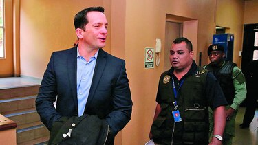 Fianza de $50 mil para Ferrufino y Lymberópulos
