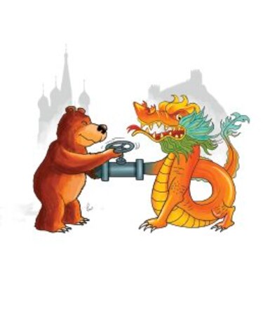 El gasoducto del oso y el dragón