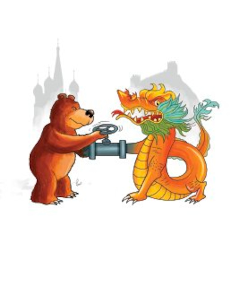 El gasoducto del oso y el dragón
