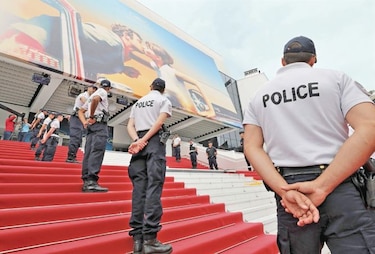 Férrea seguridad en Cannes